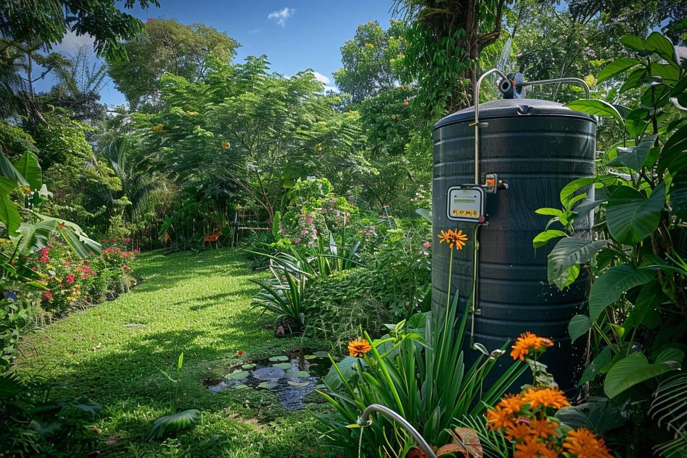 Comment choisir et installer un réservoir d'eau de pluie adapté à vos besoins et à votre jardin