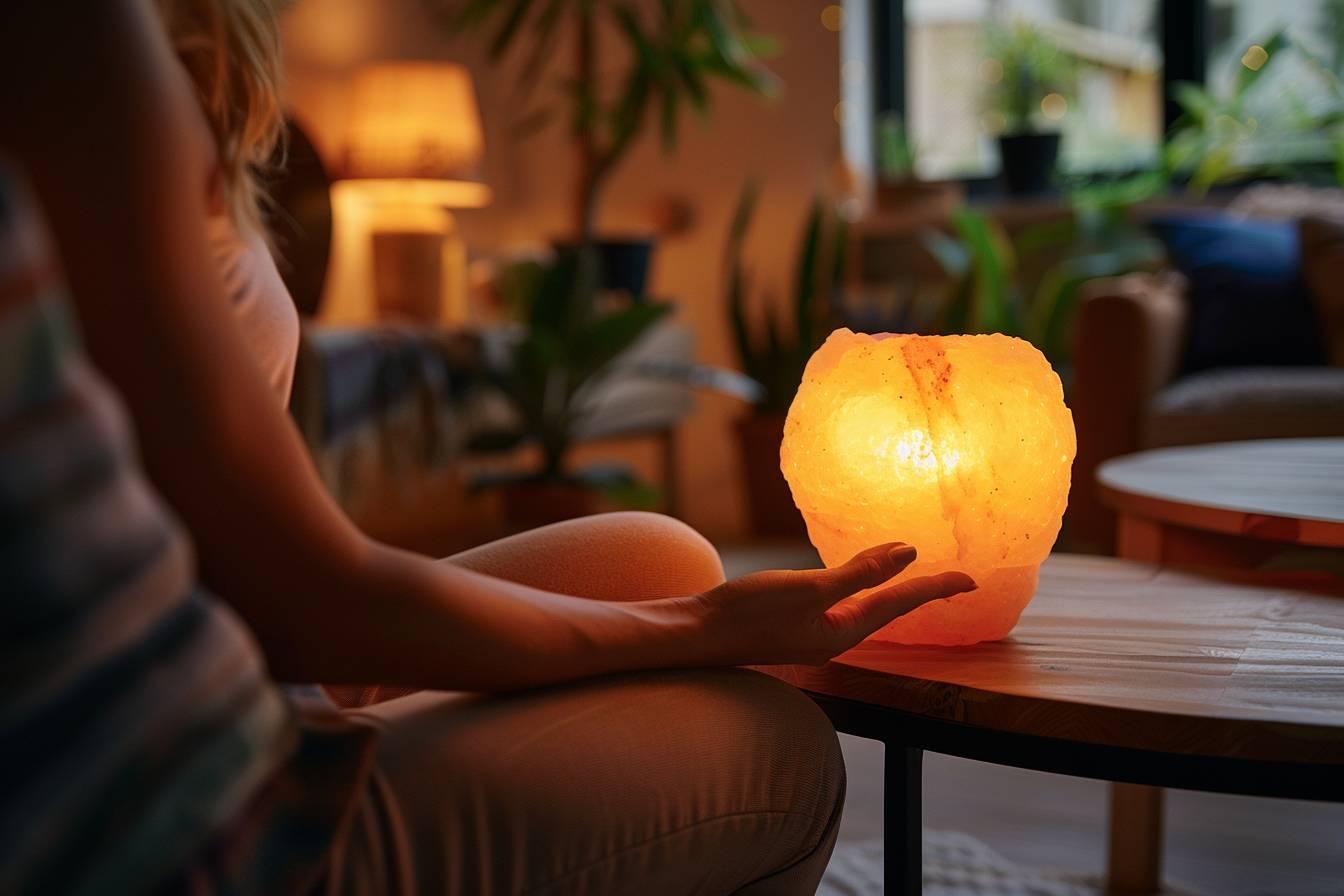 Lampe en pierre de sel : bienfaits, designs et choix pour une ambiance apaisante chez soi