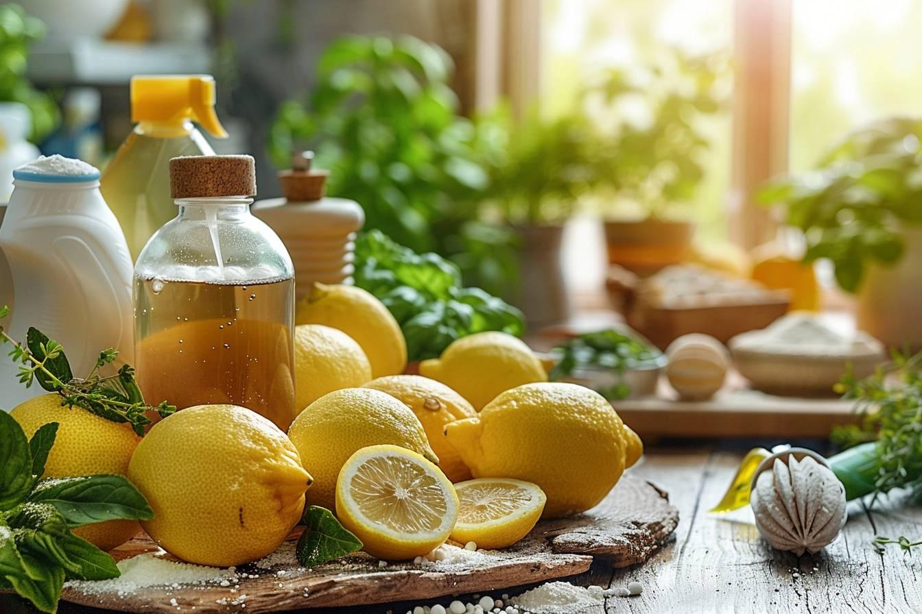 Recettes de produits ménagers maison : 10 solutions écologiques et économiques pour nettoyer votre intérieur